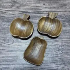 木製　小皿　３枚セット