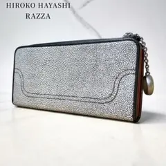 希少✨ヒロコハヤシ RAZZA L字ファスナー 本革 長財布 リングチャームのサムネイル