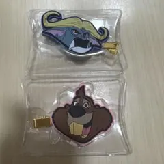 ズートピア2前髪クリップ ボゴ署長、二ブルズ(箱あり)