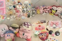 ぬいぐるみ　マスコット　ガチャガチャ　まとめ　カービィ ちいかわ　ポケモン