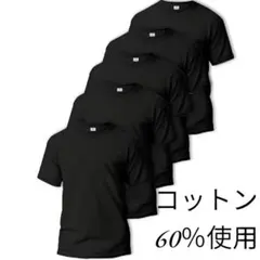 メンズ 半袖 Tシャツ 2枚 無地 コットン クールネック レディース 男女兼用
