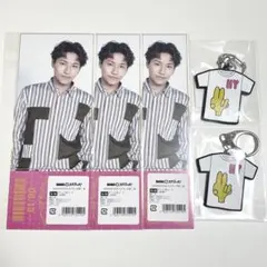 小森隼 DMMスクラッチ 第二弾 チケット風カードB ラバーキーホルダー セット