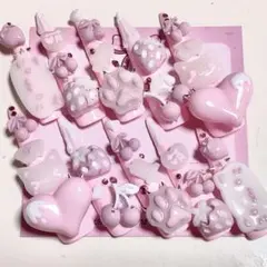 ネイルチップ　スーパーロング　地雷系　量産型　平成女児　萌　女児　ゴテゴテ　現品