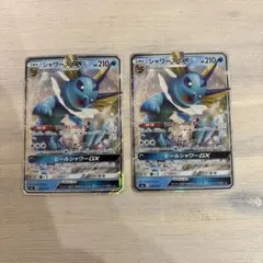 シャワーズGX SMI スターターセット 炎のブースターGX 水のシャワーズG…