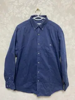 Lacoste ネイビー ボタンシャツ