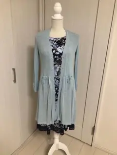 スーパービューティー　ロングカーディガン40サイズ