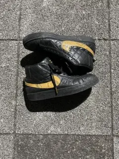 Supreme Nike Blazer Mid Black Gold