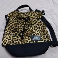 美品 GREGORY グレゴリー ヒョウ柄 ショルダーバッグ 2way