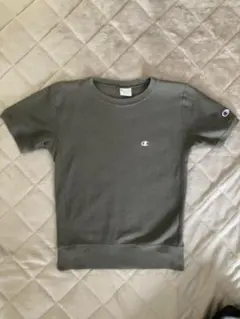 チャンピオンリバースウェーブ　クールネック　スウェットTシャツ