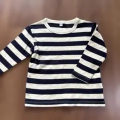 無印❣️ストライプ 長袖Tシャツ サイズ90