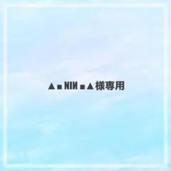 ▲■ NIИ ■▲様専用