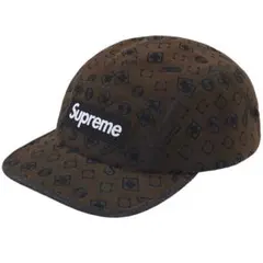 Supreme Flocked Denim Camp Cap[739]