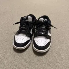 NIKE DUNK LOW 23.5㎝　ホワイト　ブラック　パンダ　スニーカー