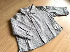 テータテート　95サイズ　7〜9分袖　シャツ　ジャケット　モロッカン柄