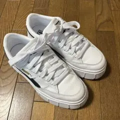 PUMA プラットフォームスニーカー 23cmホワイト/ブラック