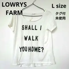 LOWRYS FARM ローリーズファーム　ロゴTシャツ　プリントTシャツ