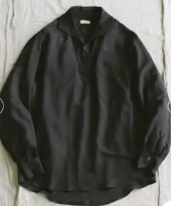 SILK WOOL SKIPPER SHIRT