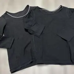 UNIQLO ベビー 長袖インナー 90cm 2枚セット