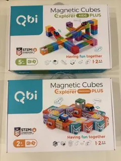Qbi toy Classic Magnetic Cubes PLUS 知育玩具 - メルカリ