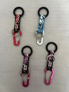 幾何学模様 キーホルダー 4個セット Zepp福岡来場記念品