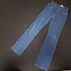デニムブルー ストレートパンツ 100cmのサムネイル