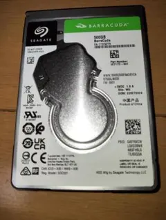2.5インチ ハードディスク 500GB Seagate 初期化済み