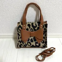 【新品未使用】レディース ハンドバッグ ショルダーバッグ　総柄