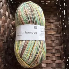 ⭐︎1399 bamboo 海外ソックヤーン　中細　スーパーウォッシュ