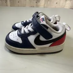 NIKE ベビーシューズ ネイビー/ホワイト/レッド