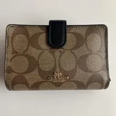 COACH シグネチャー 二つ折り財布