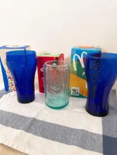 コカ・コーラ ＊ 非売品グラス 3個セット (マクドナルド)