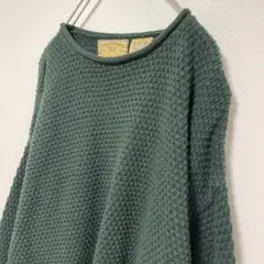 古着　ニットセーター　グッドカラー