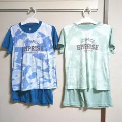 子供用 男の子 120cm 半袖パジャマ2点まとめ売り