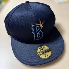 New Era 59FIFTY 横浜DeNAネイビーキャップ 7 1/4