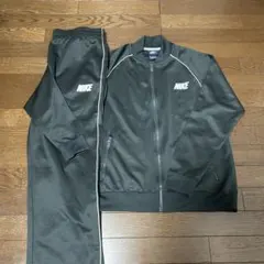 NIKE トラックジャケット　ジャージ セットアップ XL ブラック　黒