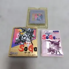 【動作確認済】魔界塔士 Sa•Ga サガ ゲームボーイ ソフト SAGA 取説