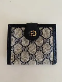 GUCCI オールドグッチ ヴィンテージ GG柄 二つ折り財布のサムネイル