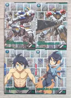 ガンダムウォー 5th Anniversary スクラッチ カード 4種 - メルカリ