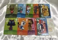あつまれどうぶつの森 amiiboカード9点セット シール付き