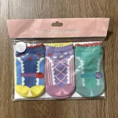 東京ディズニーリゾート キッズ靴下 3足セット 12-14cm