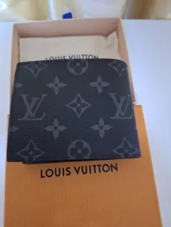 LOUIS VUITTON ブラック 二つ折り財布