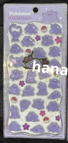 ポケモン　メタモン　プチドロップステッカー　国内正規品