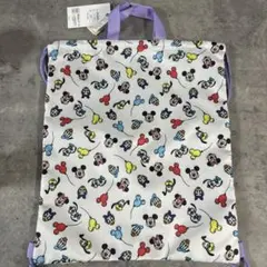 【新品未使用】ディズニー　ミッキー&フレンズ　ナップサック　着替え袋