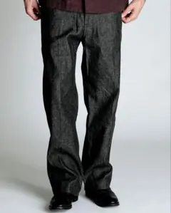 【限定完売品】Schott ネップデニム トラウザーズ　32のサムネイル