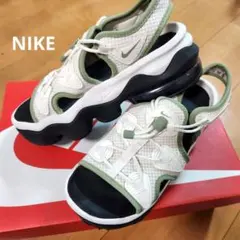 NIKE エアマックスココ セージグリーン 23cm 厚底サンダル