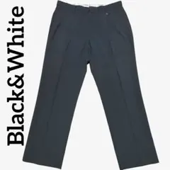 【美品】ブラック&ホワイトBlack&White SPORT ゴルフ スラックスのサムネイル