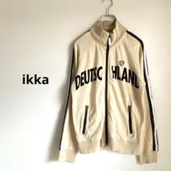 ikka イッカ トラックジャケット クリーム色 サイズS