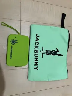 JACKBUNNY ポーチセット ミントグリーン