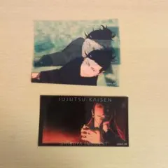 呪術廻戦　夏油傑　クリアステッカー　3枚