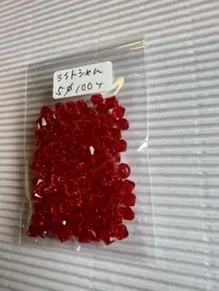 スワロフスキー5ミリ　ライトシャム100個
